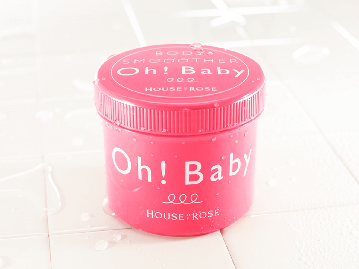 ハウスオブローゼのスクラブ『Oh!Baby』で自然豊かな香りに包まれツルツルボディケア！