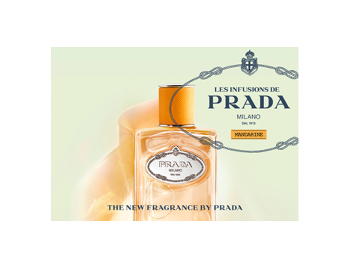 プラダの『Les Infusions de Prada（インフュージョン　ドゥ　プラダ）』からマンダリンの香りが新発売！