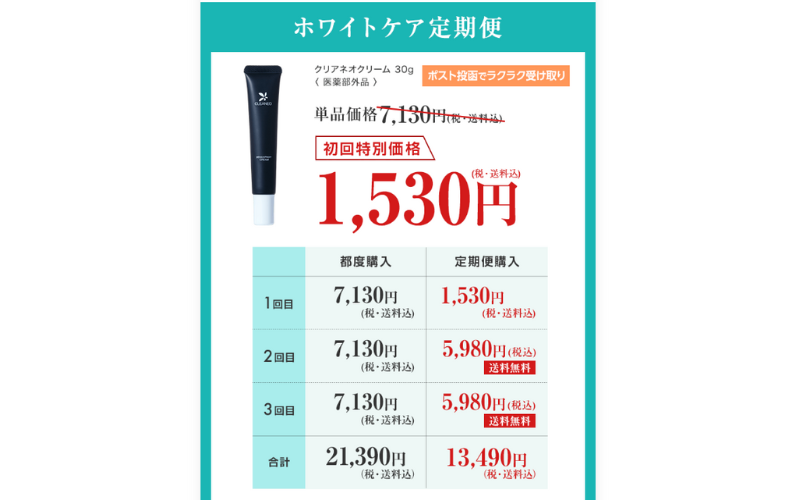 クリアネオの口コミ・評判・ワキガクリームとしての使用感を徹底