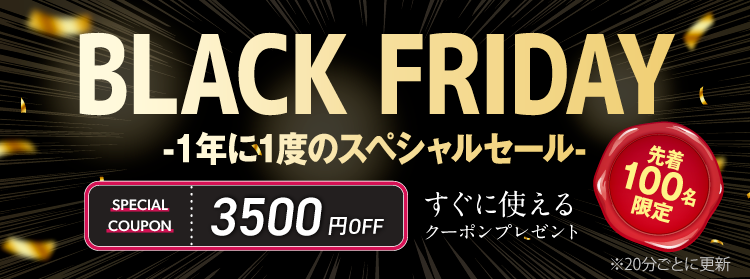 ブラックフライデーキャンペン